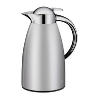 Alfi Signo Isolierkanne Teekanne Kaffeekanne Silbergrau Edelstahl 1 Liter
