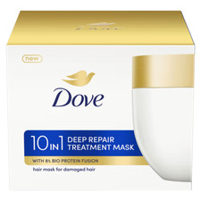Dove 10 In 1 Deep Repair Treatment Hair Mask For Dry  Frizzy Hair 300ml 