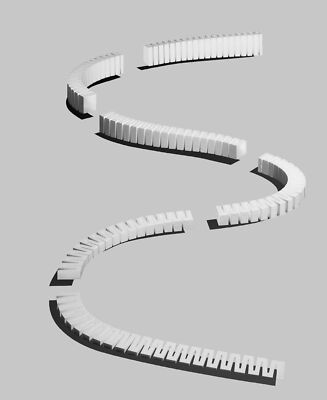 Woodland Scenics Incline Starter Set SubTerrain System 3% ST1416