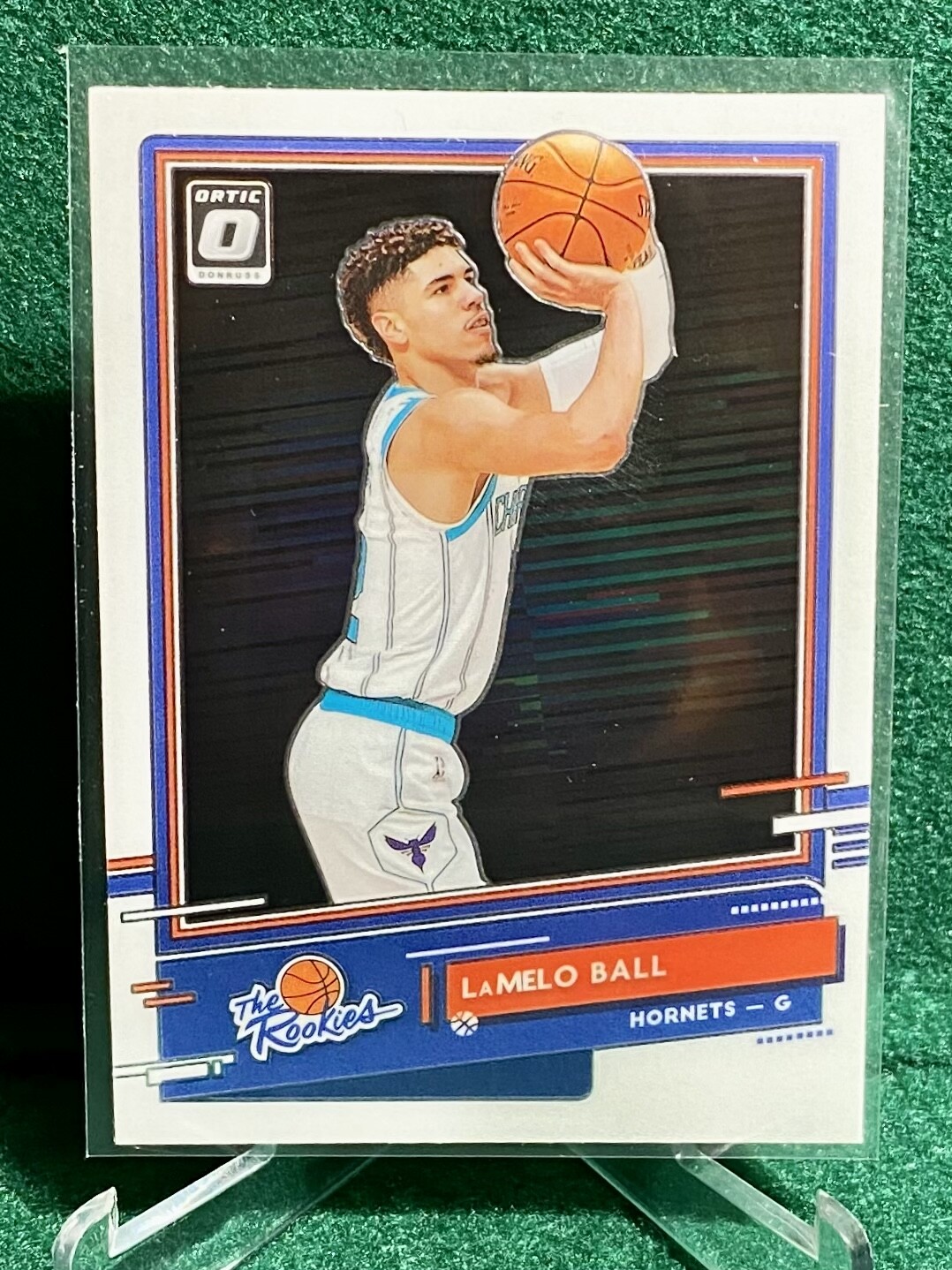 2020-21 Panini Donruss Optic LAMELO BALL The Rookies RC #1 Charlotte Hornets