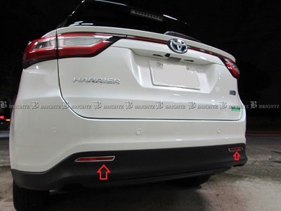17 18 19 Toyota Harrier Turbo Chrome Rear Reflector Garnish Ornament Trim Ebay