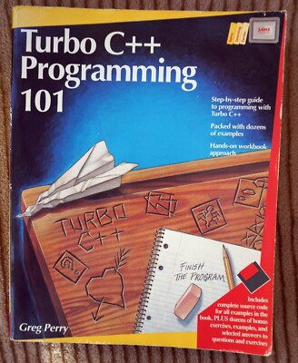 Turbo C++ Programming 101 Book Greg Perry Coding Book