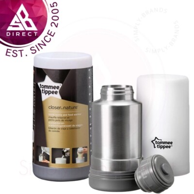 Tommee Tippee Travel Bottle And Food Warmer Thermos Portable On-the-Go New *Read