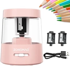 ZMOL Pencil Sharpener,Electric Pencil Sharpener,Portable Small Battery Powere...