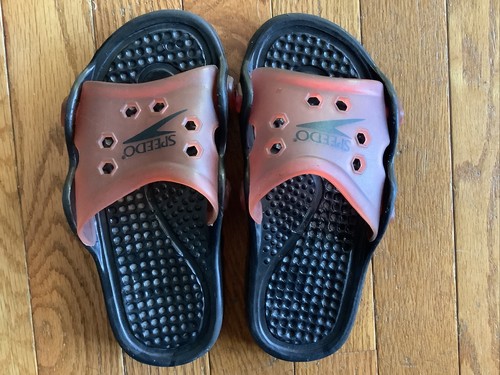Speedo Slip On Sandalias Zapatos De Playa/Piscina (Tamaño Junior 1 (L)  niños Footware-Lindo! | eBay