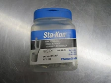 Thomas & Betts Sta-Kon B14-6F Fork Terminals Pack of 100!