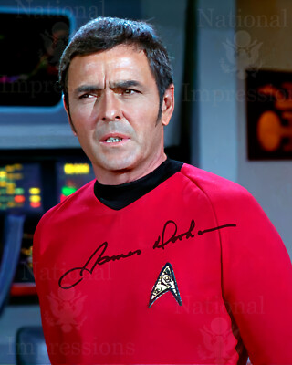 #ad Scotty James Doohan Autographed Trek REPRINT 8x10 Photo Buy 1 Get One Free $18.99