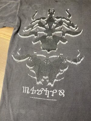 DANZIG ヴィンテージTシャツ XL レア　1994’s Vintage Rare 1994 Danzig 4 Tour Single Stitch Tee Shirt XL Black