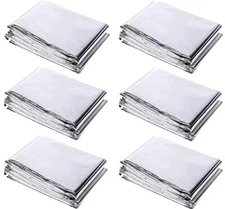 6Pack Reflective Mylar Film Garden Greenhouse Covering Foil Sheets for Grow Room