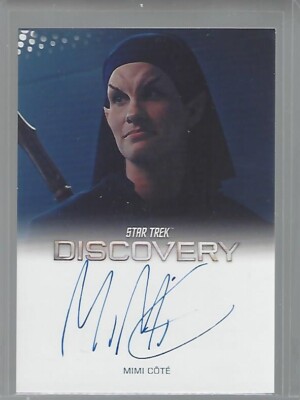 Star Trek Discovery Season 4 Mimi Cote (Full Bleed) autograph #01