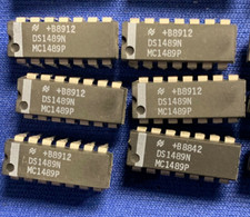 DS1489N NSC MC1489N LM1489 VINTAGE 88/89 14-Pin DIP LAST ONES COLLECTIBLE QTY-1