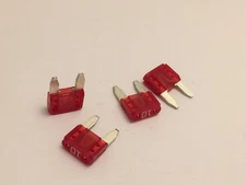 4 X 10 Amp Mini fuse Red 10A ATM Free shipping