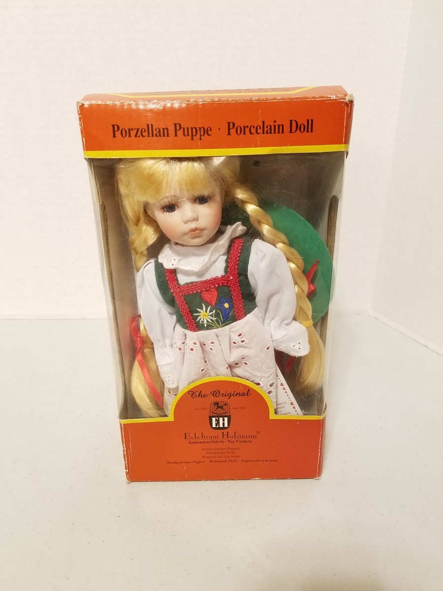 Edeltraut Hofmann ポーセリン人形 1954年製 Edeltraut Hofmann The Original Porcelain Doll German Made (Green
