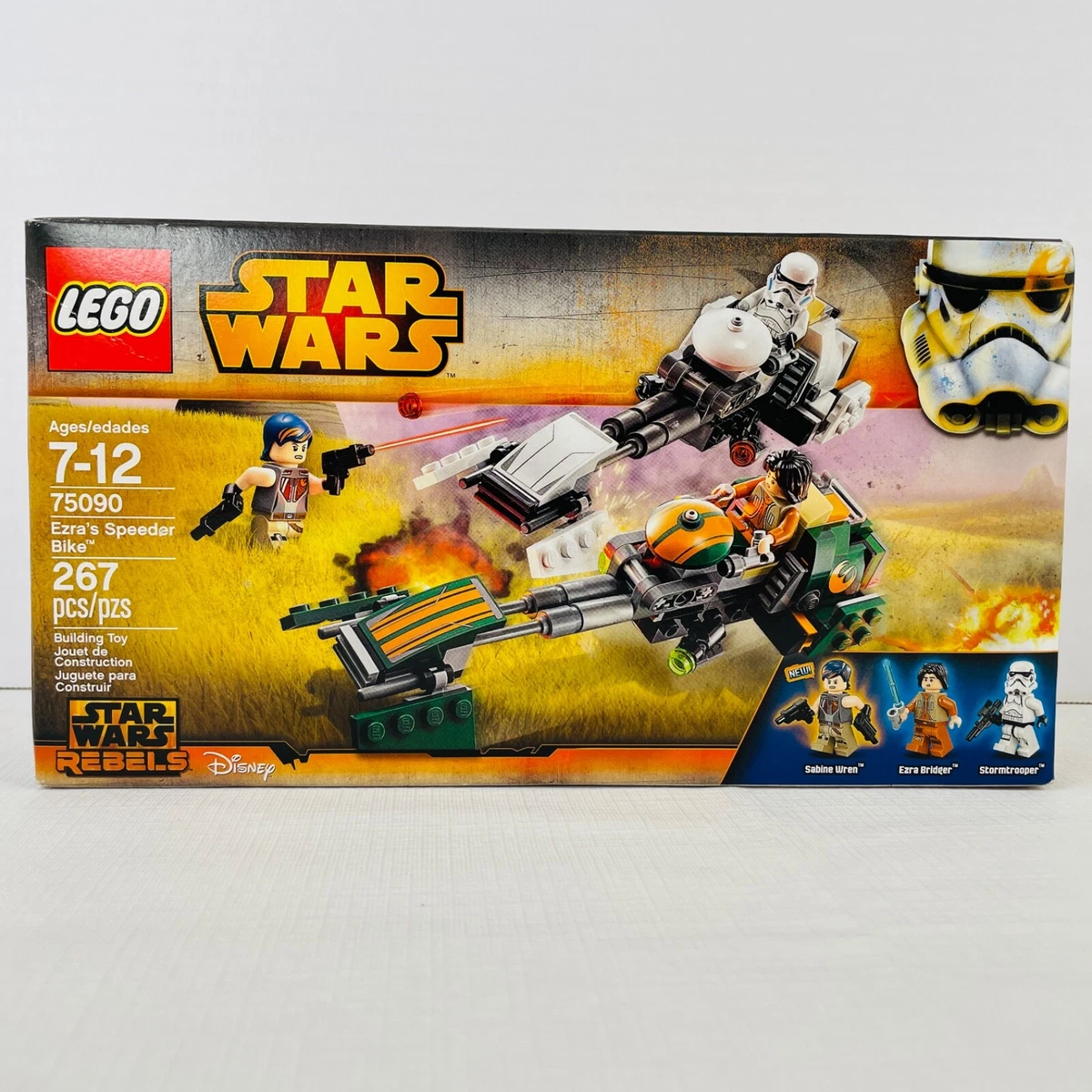 LEGO 75090 Star Wars Rebels Ezra s Speeder Bike NEW Sealed Retired