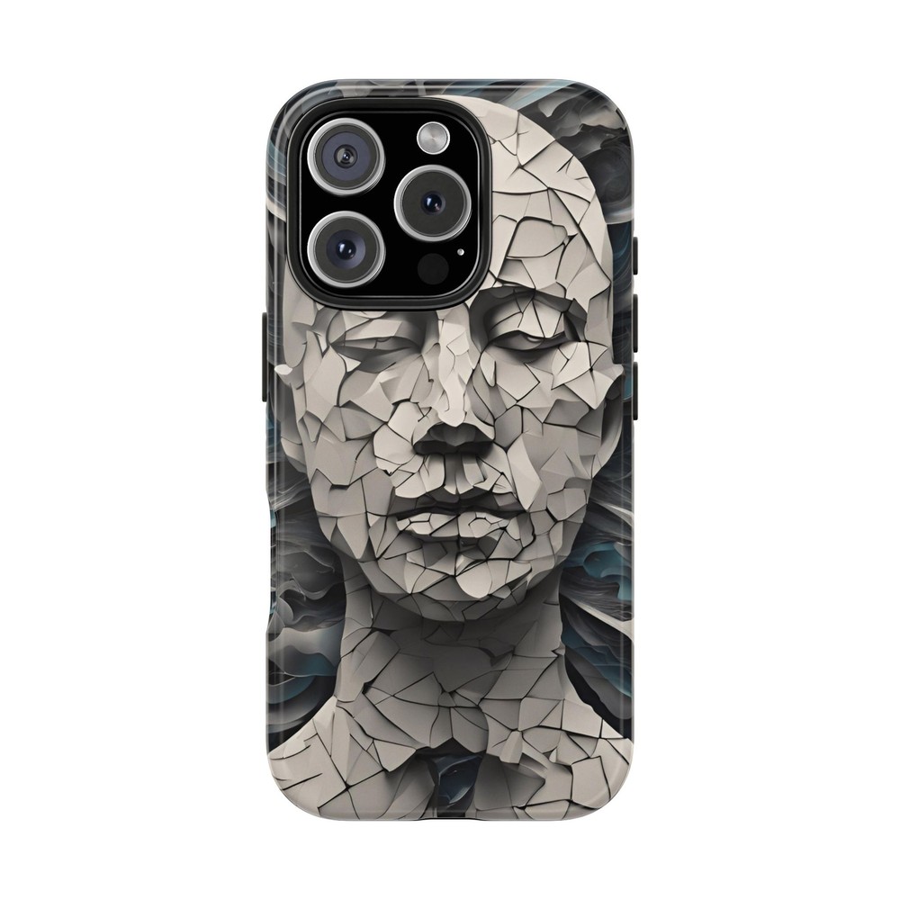 Abstract Art Surreal Man Phone Case Durable for iPhone Samsung