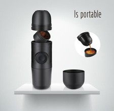 Mini Manual Portable Coffee Maker Espresso Capsule Hand Press Coffee Machine
