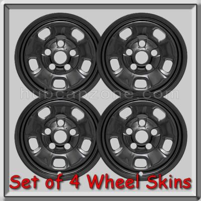 2016-2017 Black Ram Wheel Skins Hubcaps 17'' Dodge Ram Truck 1500 Wheel Covers