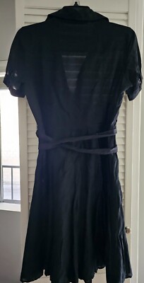 calvin klein black cotton dress Cotton Contour Rib Monogram Mini Dress