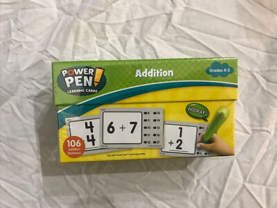 Teacher Created Resources Power Pen Learning Cards, Addition, Grades K to 2