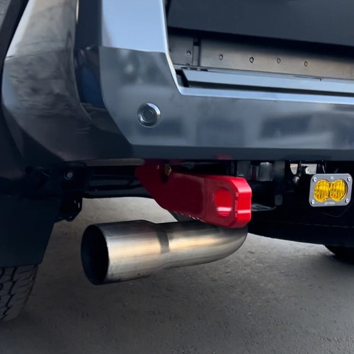 2Psc Rear Trailer Tow Hooks Recovery Points Fits For Toyota Tacoma 2024 2025 - Picture 5 of 11