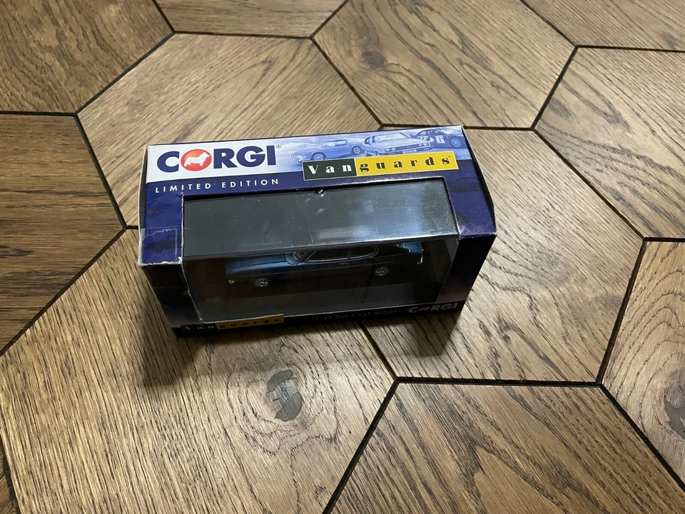 Corgi Vanguards VA13308 Ford Capri MkI 3000 GXL Sapphire Blue 1/43 Model car - Image 3 of 4