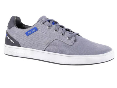 Five Ten Men s Sleuth 5221 Flat Pedal Gray Blue Canvas Shoes Size 7