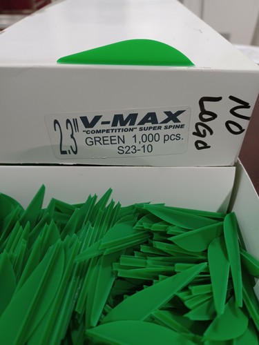 150 V-Max Competition Super Spine 2.3" inch Fletchings, Archery Arrow Vanes - Picture 5 of 20
