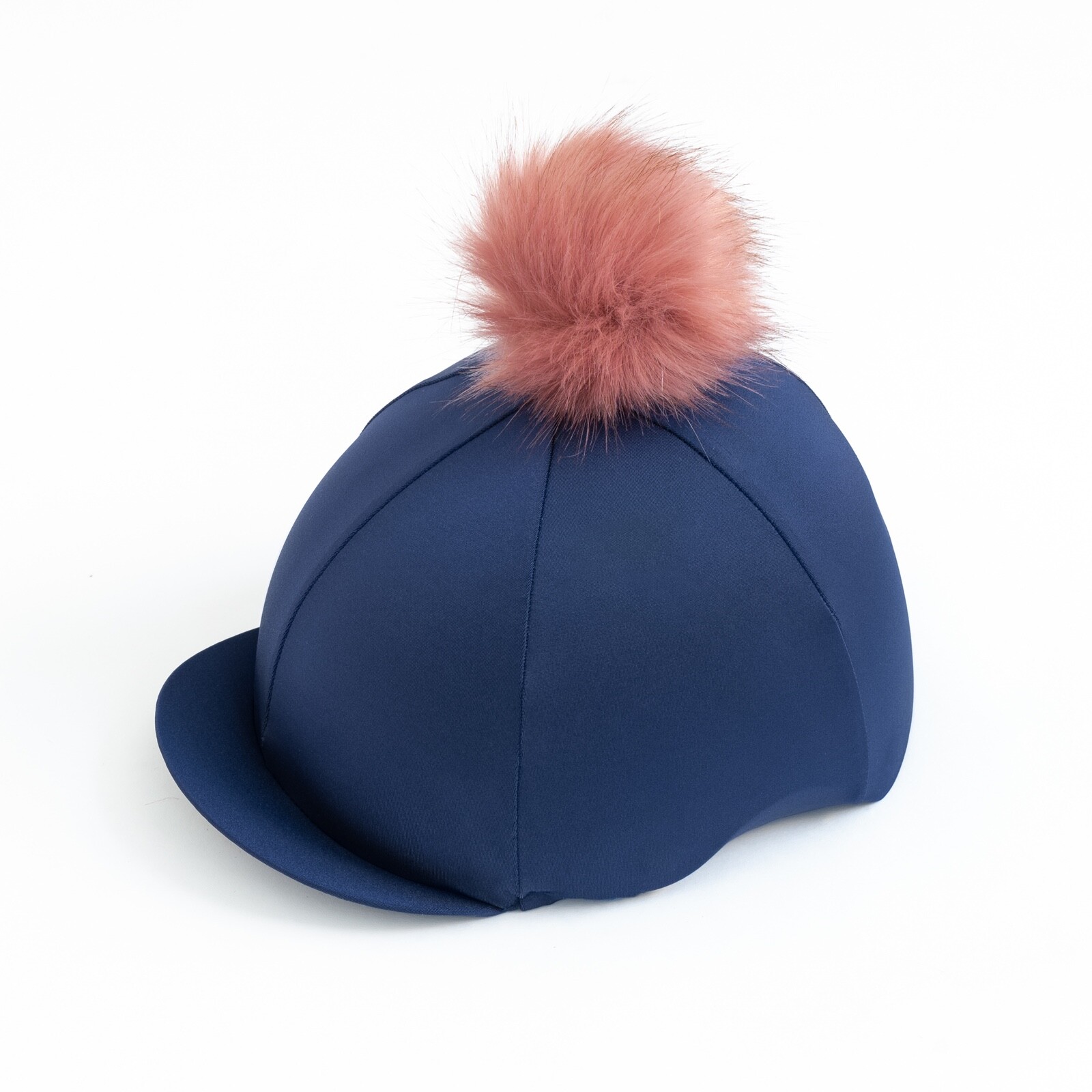 Riding Hat Cover with fluffy poms eBay