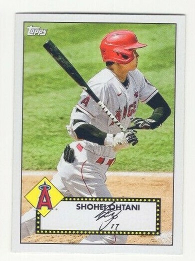 Shohei Ohtani 2021 Topps Series 1 1952 Redux #T52-43 Angels | eBay