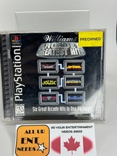 Williams Arcade's Greatest Hits (Sony PlayStation 1, 1996) PS1, G -CIB -Complete