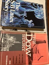 2 book lot history of Dow Chemical Company - The S/B Latex Story The Dow Story