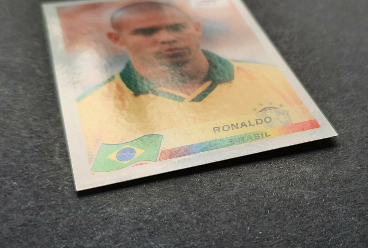 🔥 RONALDO R9 BRAZIL🔥 RARE #28 WC WORLD CUP FRANCE 98 1998 TOP