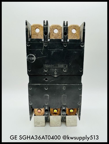 GE SGHA36AT0400 MCCB ~ GE SRPG400A350 ~ Bottom Lugs~Refurbished~ 90-Day Warranty - Picture 3 of 6