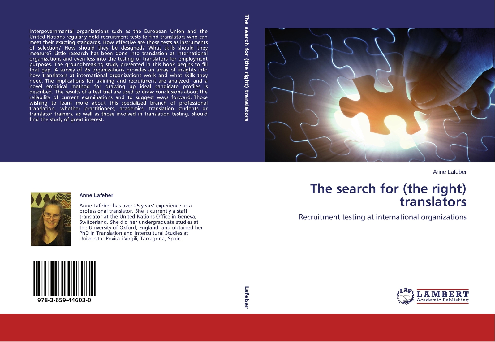 Thumbnail - Anne Lafeber | The Search For (the Right) Translators | Taschenbuch |