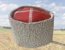 Original Russian Cossack Army Military Warm Hat Papakha  Kubanka