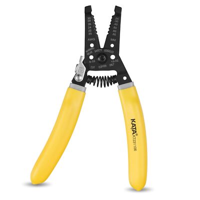 7 Inch Wire Stripper Wire Cutter, Cutting for 20-30 AWG Solid Wire and 22-32 ...
