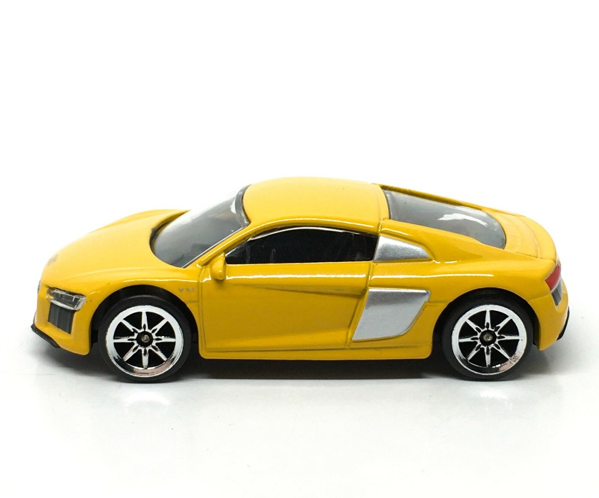 Majorette Audi R8 V10 Mk2 Yellow - Wheels 8S 1:58 (3