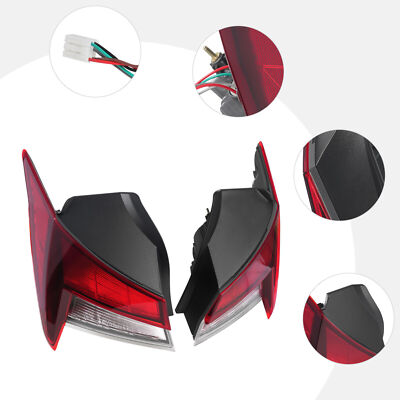 For 2021-2024 Hyundai Elantra Outer Tail Lights Rear Brake Lamps Left+Right Pair