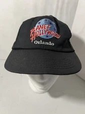 VTG Planet Hollywood Orlando Adult Snapback Hat Cap Made In USA 
