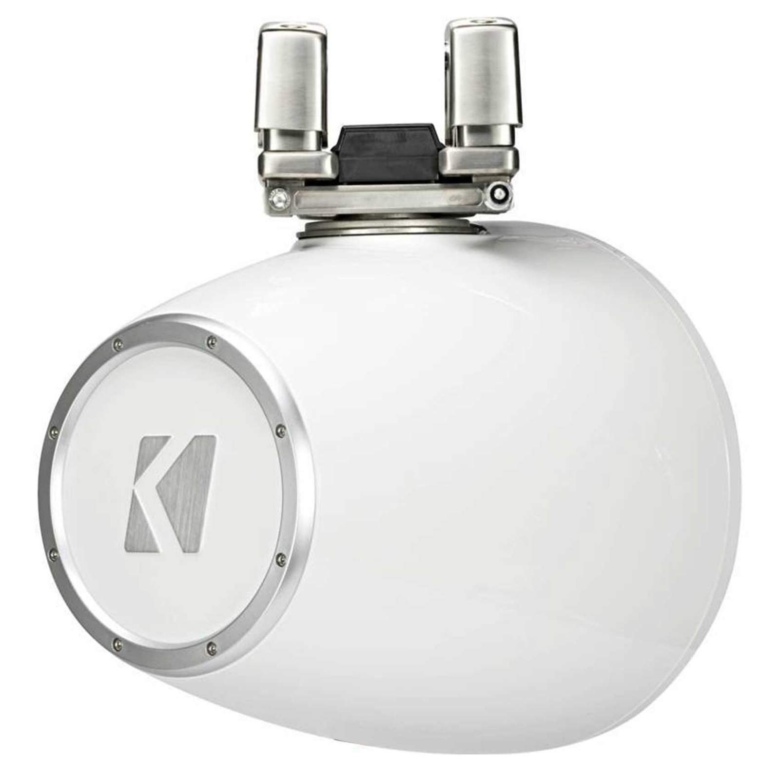 2 Колонки для вейкборда Kicker KMTC11 HLCD 11 600 Вт белые с рупорами 44KMTC114W