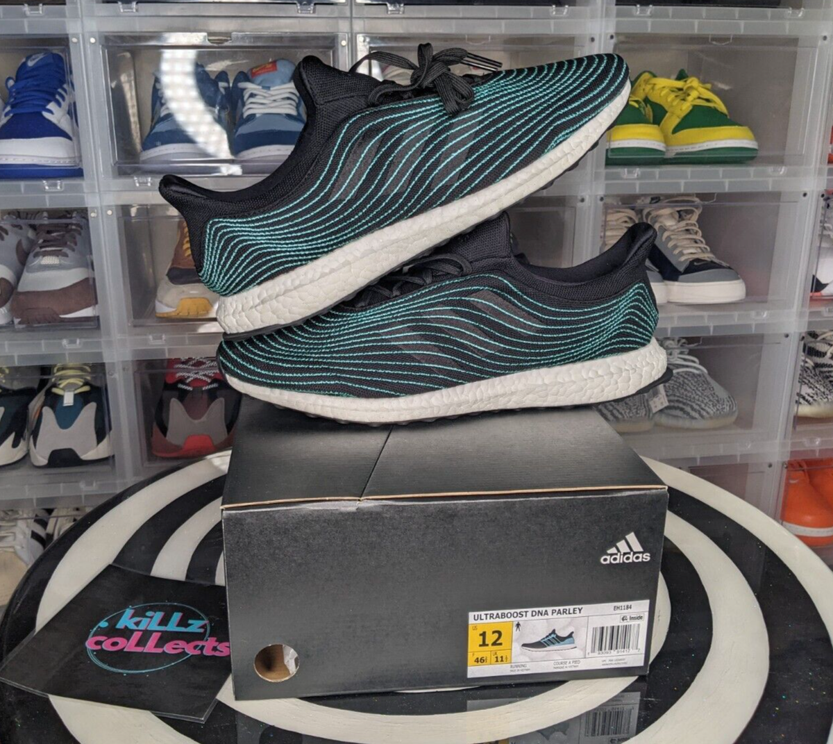 Adidas Parley UltraBoost DNA Core Black Size 12 Size 9 - adidas Parley x UltraBoost DNA Core Black | eBay main image 4