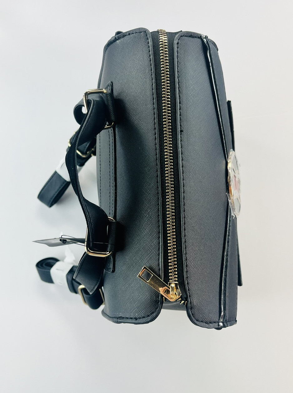 Marvel BIOWORLD Black Widow Slim Mini Backpack Convertible Crossbody Bag NWT image 4