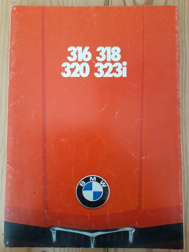 Catalogue BMW Série 3 (E30) - Modèles 316 à 325 IX - Janvier 1989 - Neuf