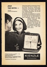 3w5620/ Alte Reklame von 1964 &ndash; KIENZLE Etuiwecker &ndash; Jetzt hab ich ihn.