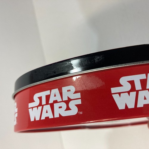 *vacío* Star Wars Candy Tin Coleccionable 3D Corazón Una Nueva Esperanza Película 7" pulgadas ¡Usada en excelente estado! - Imagen 2 de 5