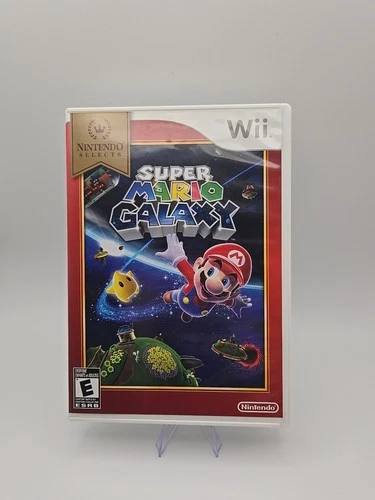 Super Mario Galaxy (Nintendo Wii, 2007) Nintendo Selects CIB Tested Working