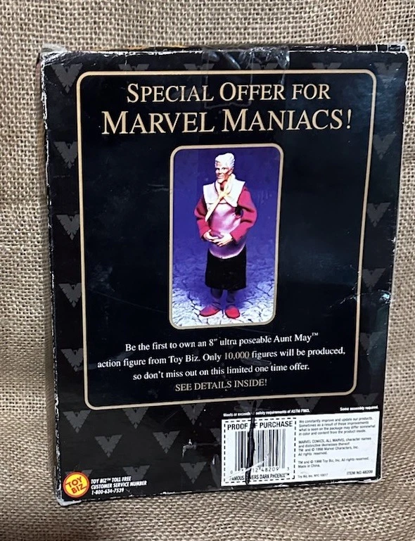 Figura de acción X-Men Dark Phoenix famosa serie de portadas Marvel ToyBiz 1998 Foto 3 de 3