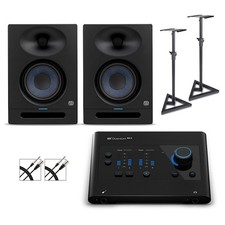 PreSonus Quantum ES2 Audio Interface wEris MonitorsCablesStands STUDIO5