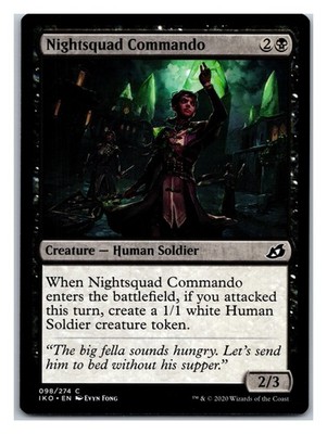 Ikoria: Lair of Behemoths #98 Nightsquad Commando