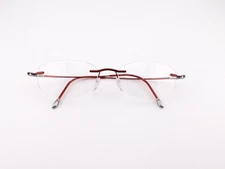 Silhouette Eyeglasses, Frames Only, 6617 40 6055, 50-17-135, Titanium, Austria